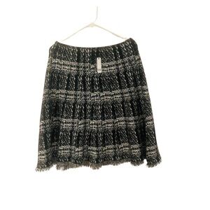 Milano Knit A-Line Knit Skirt Size Large, dressy, casual, warm, twirls